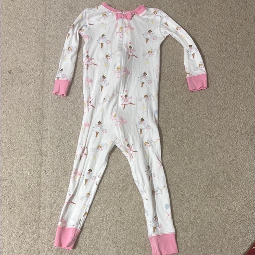 The Beaufort Bonnet Company Pink and White Pajama Set